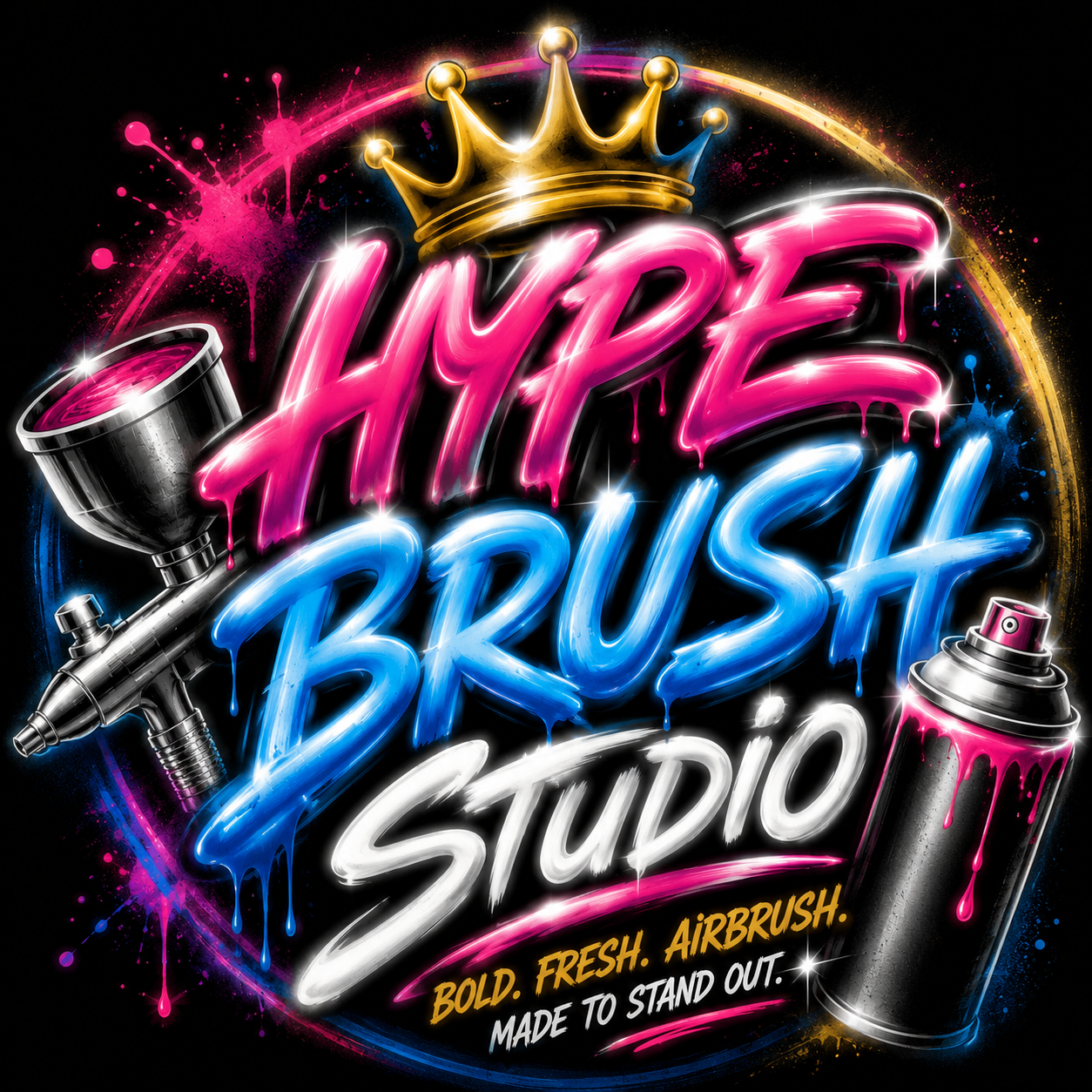 Hype Brush Studio™ | Custom Airbrush Design GPT