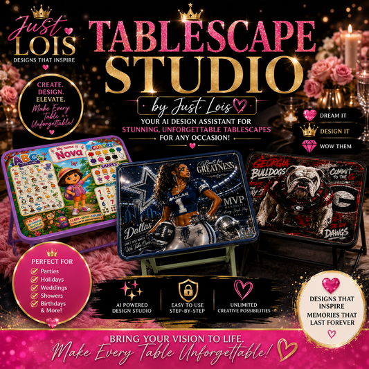 Tablescape Studio by Just Lois