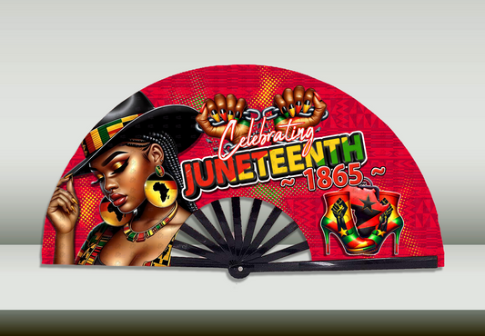 Juneteenth Clack Fan Design