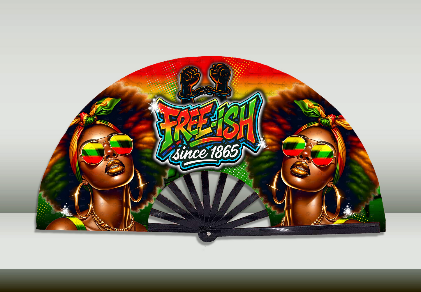 Juneteenth Clack Fan Design
