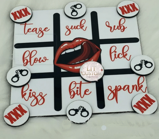 Sublimation Tic Tac Toe Board