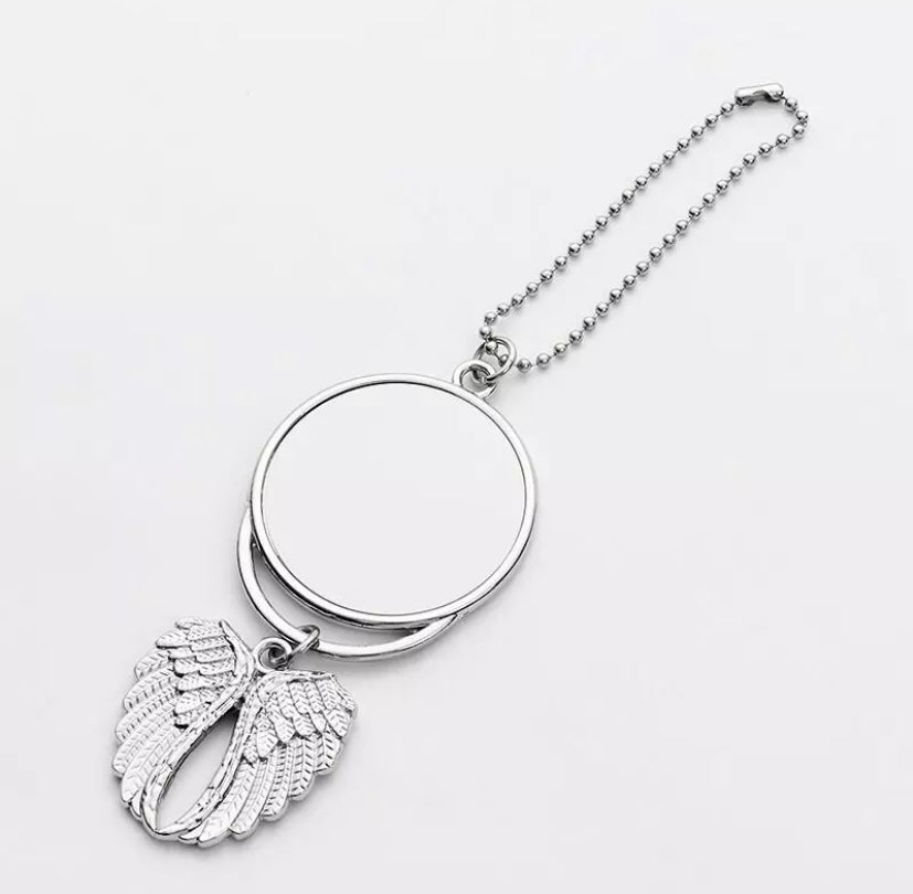 Angel Wing Sublimation Pendant